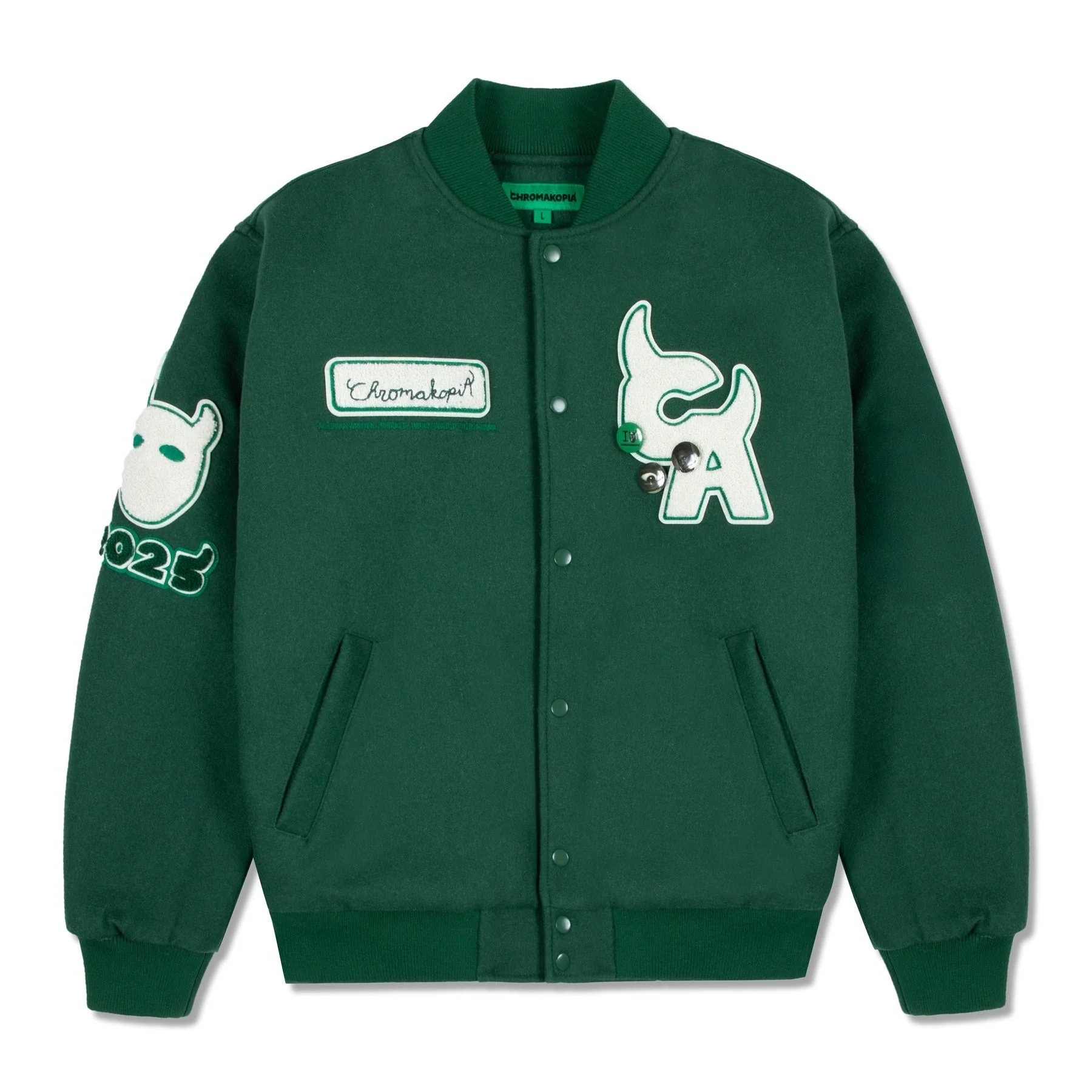 CHROMAKOPIA LETTERMAN - GREEN by GOLF WANG