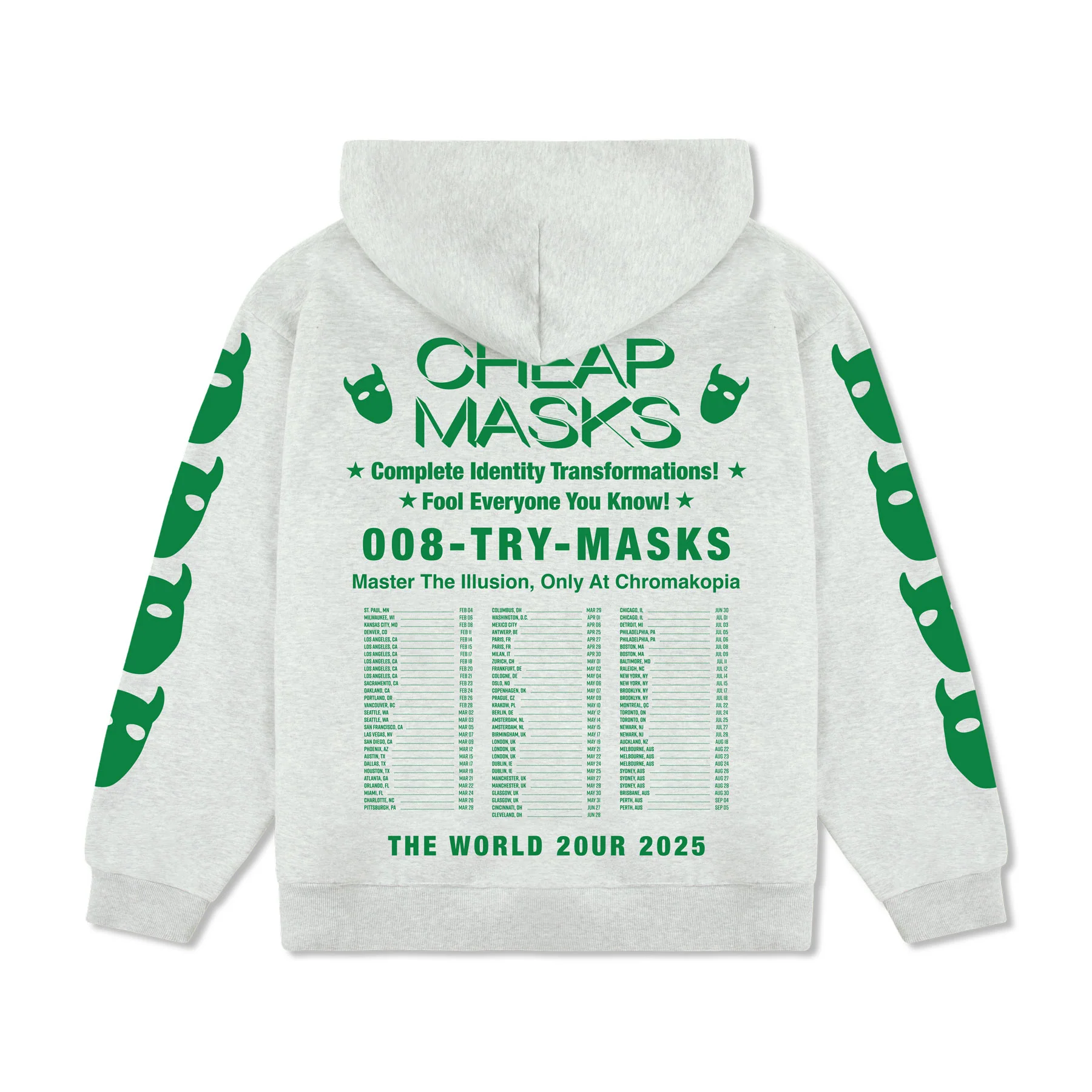 CHROMAKOPIA TOUR MASKS HOODIE by GOLF WANG - Image 4