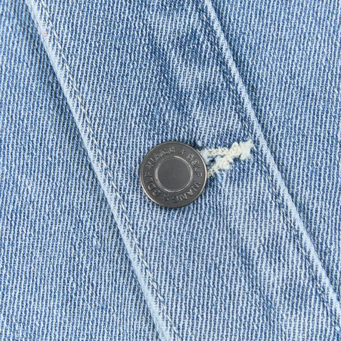 CRUSH DENIM JACKET by GOLF WANG - Image 4