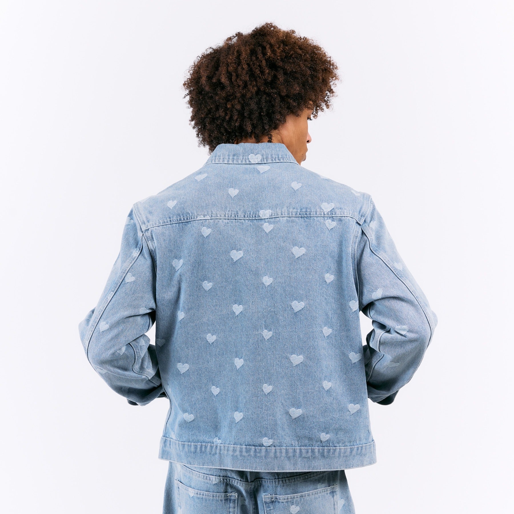 CRUSH DENIM JACKET by GOLF WANG - Image 8