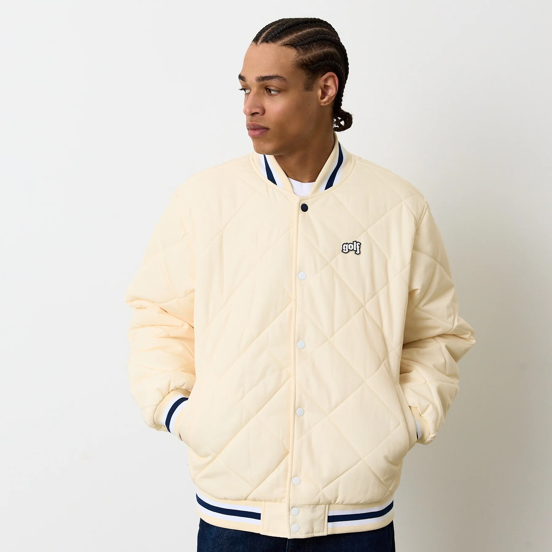 DANTE QUILTED BOMBER JACKET by GOLF WANG - Image 7