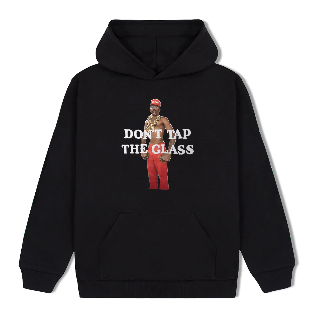 GLASS HOODIE - BLACK