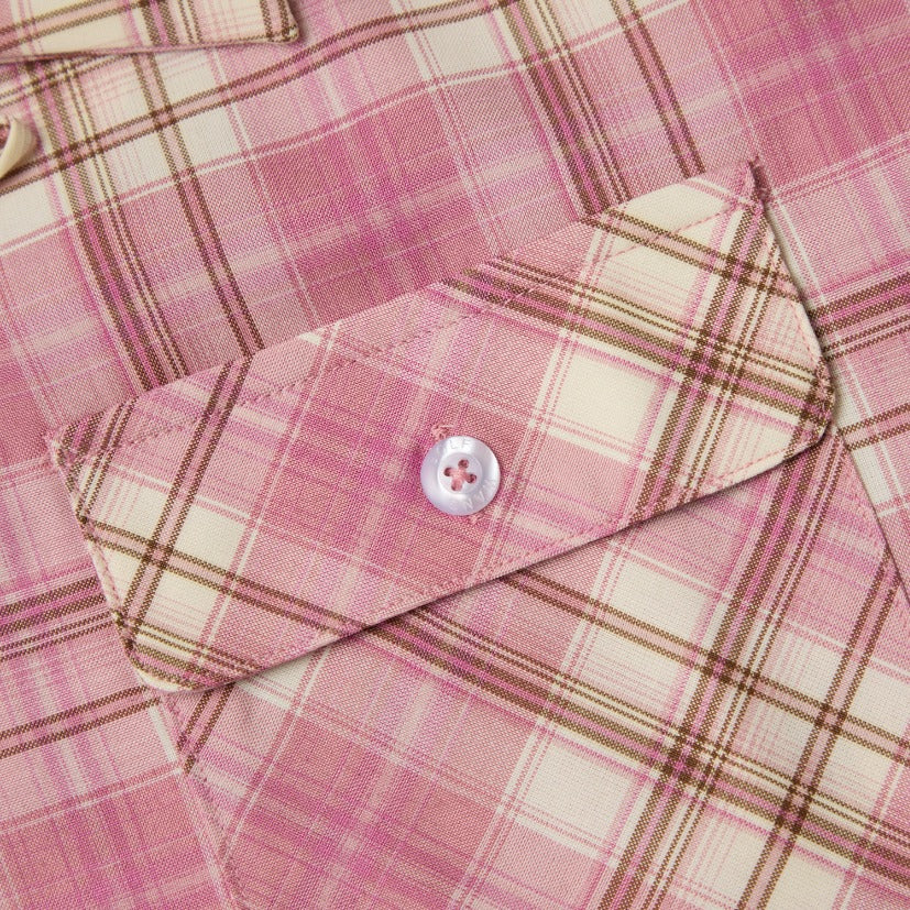 PLAID TUCKER BUTTON DOWN by GOLF WANG - Image 11