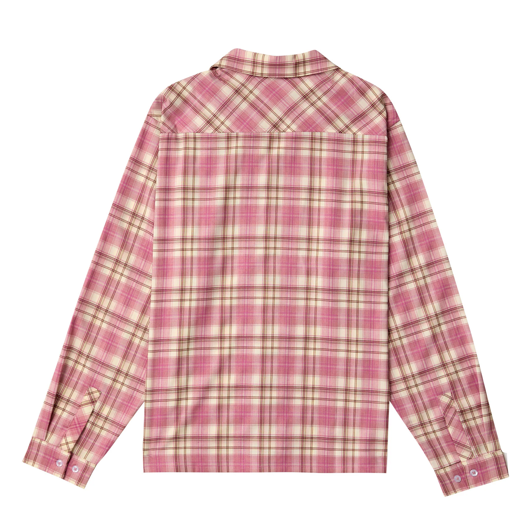 PLAID TUCKER BUTTON DOWN by GOLF WANG - Image 9
