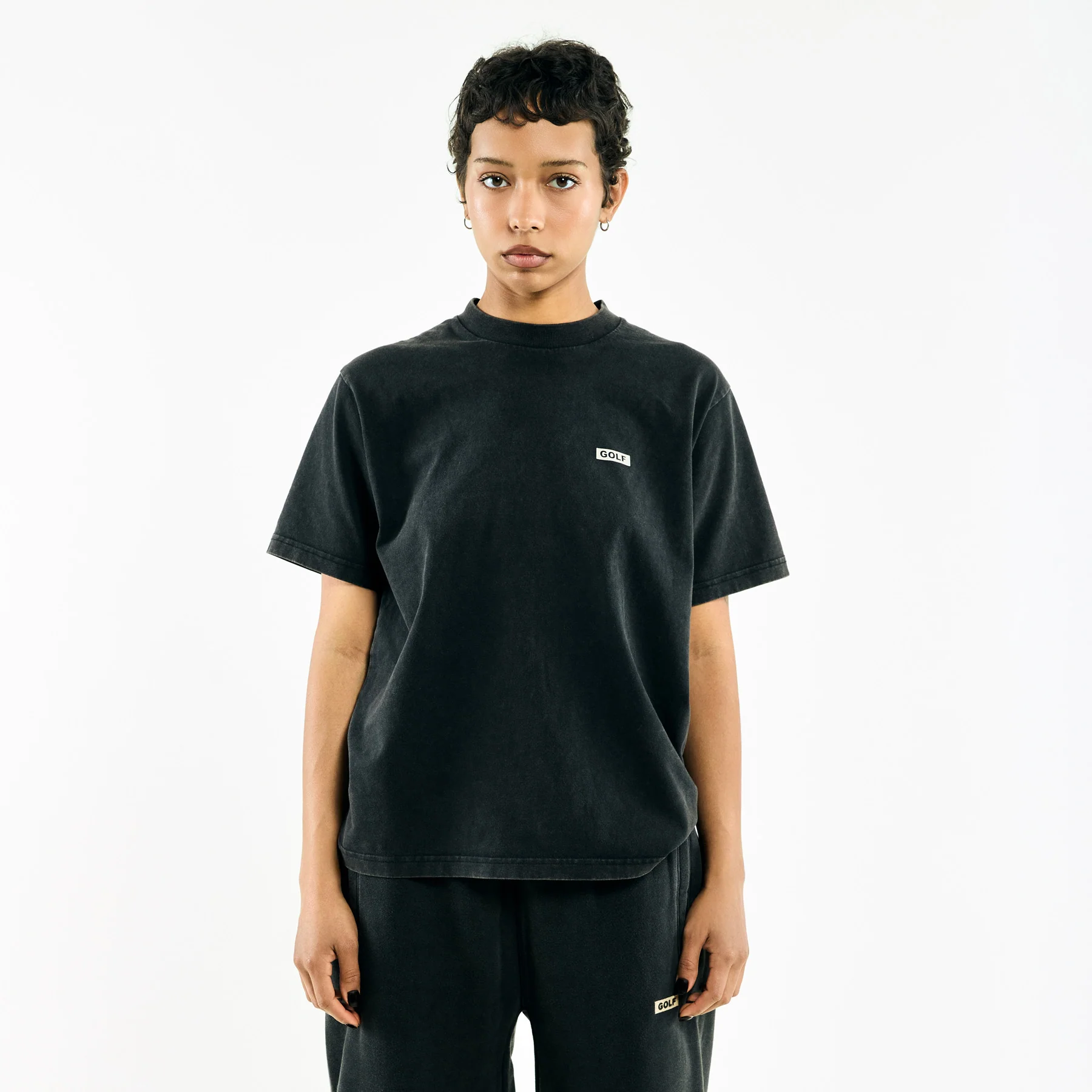 WASHED LOGO TEE by GOLF WANG - Image 6